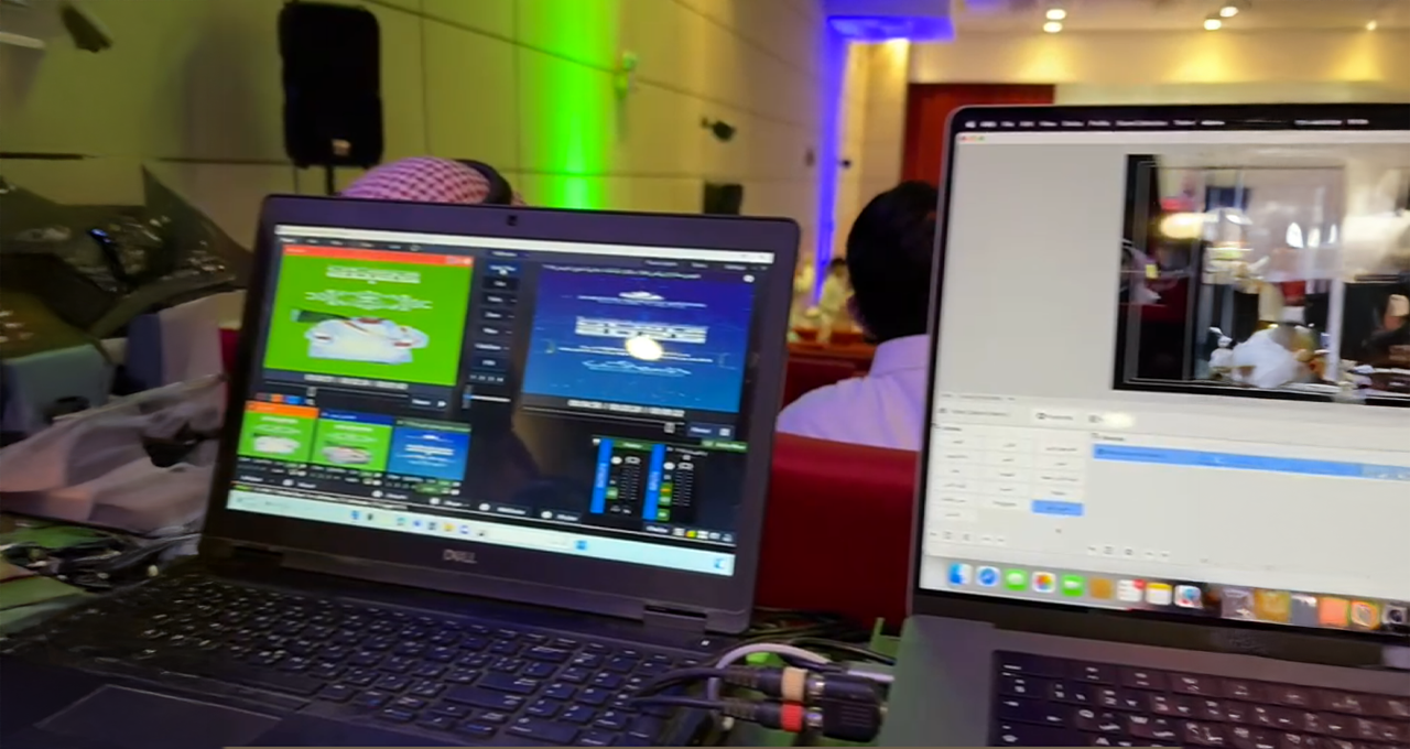 الإخراج المباشر للفعاليات